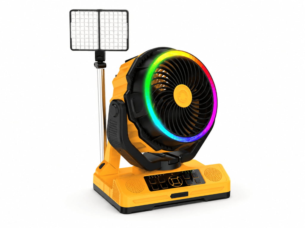 RGB Portable Camping Fan