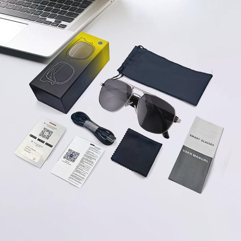Retro Style Smart Glasses