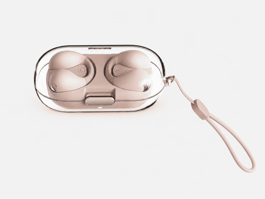 Mini Wireless Earbuds with Lanyard